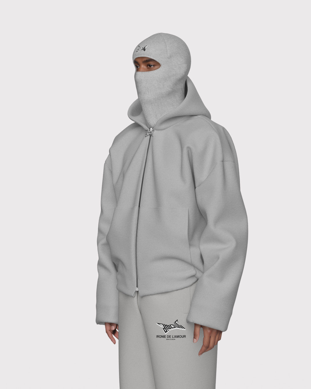 FULL ZIP - CONCRETE