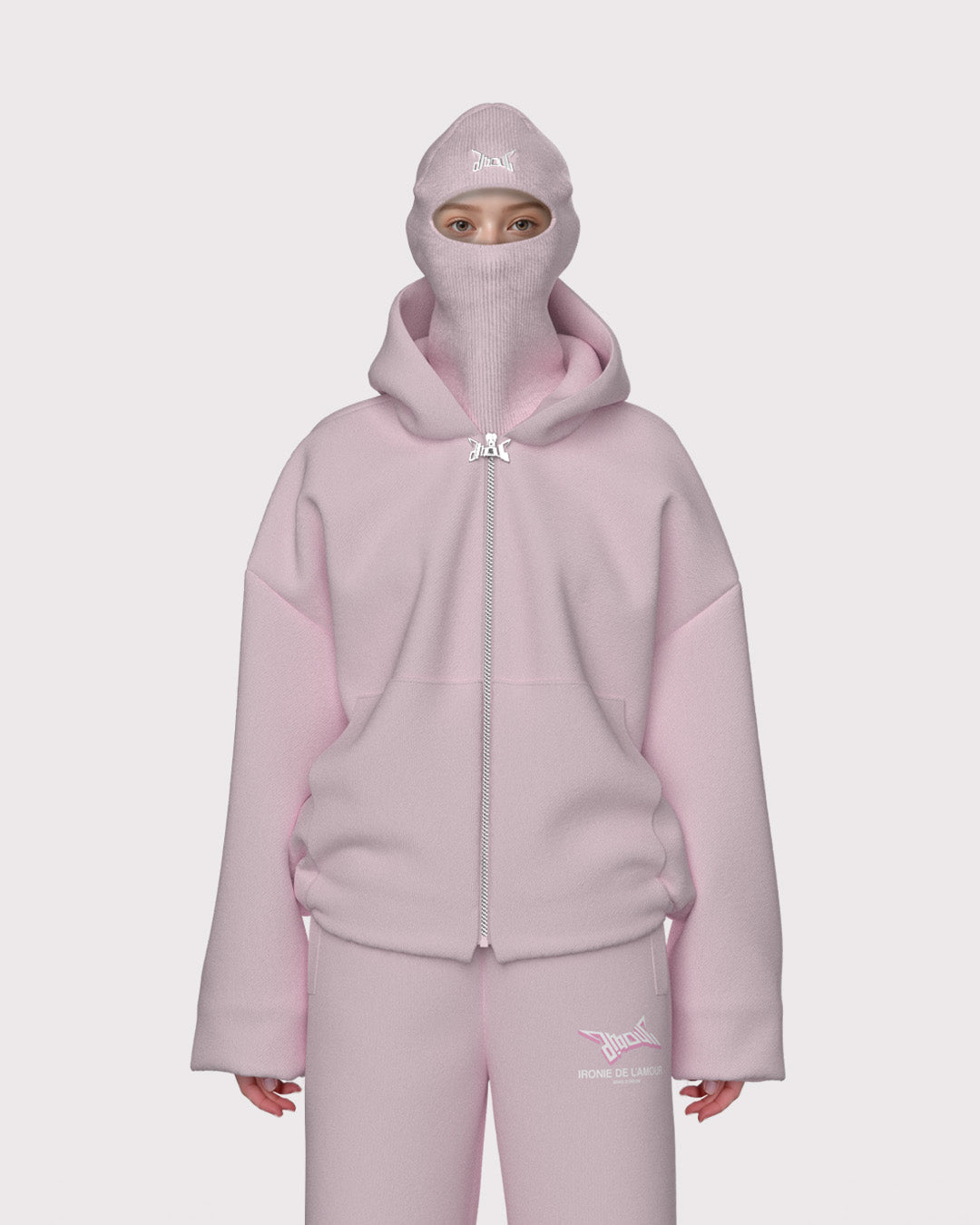 FULL ZIP - COTTON CANDY