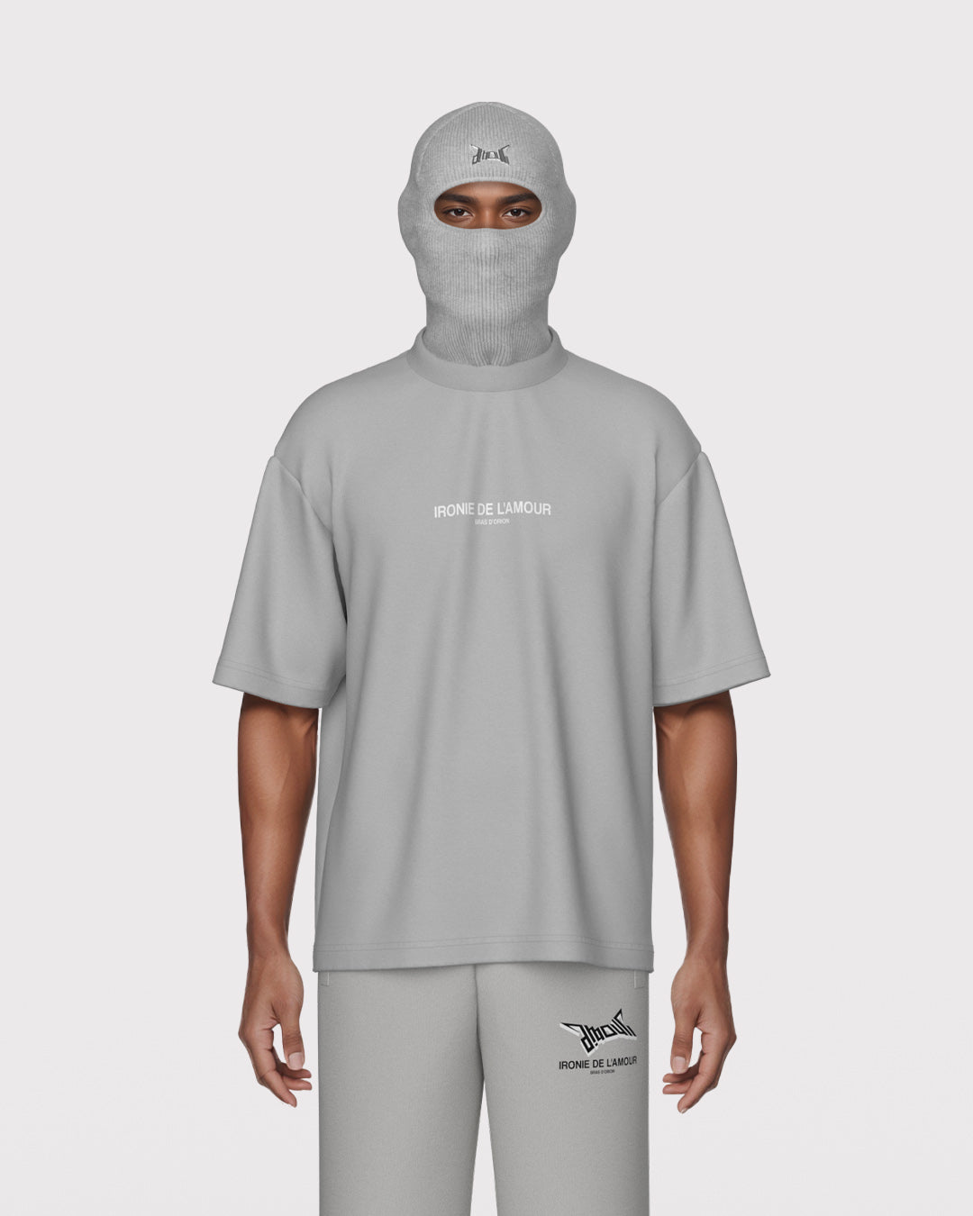LOOSE TEE - CONCRETE