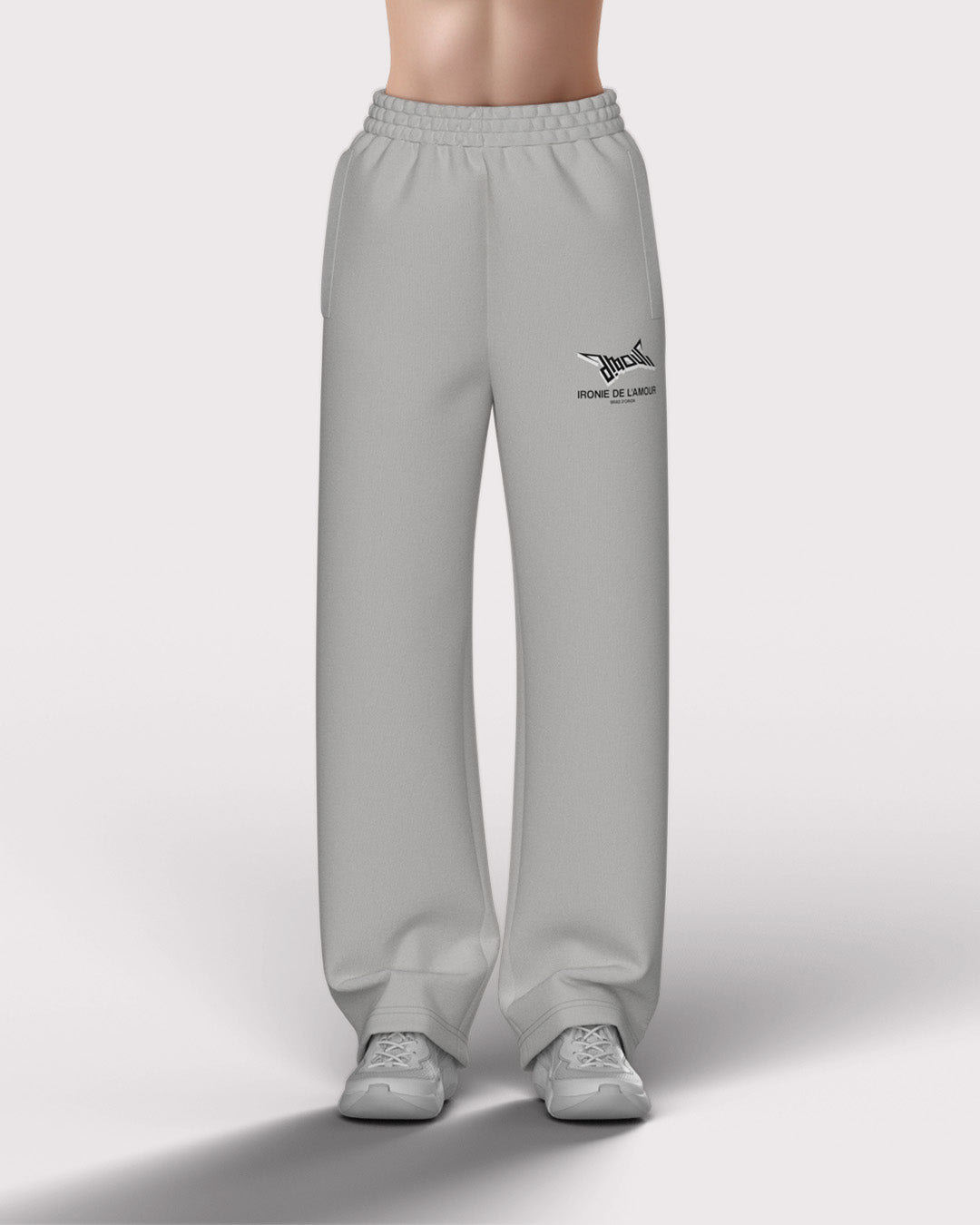 SWEAT PANTS - CONCRETE