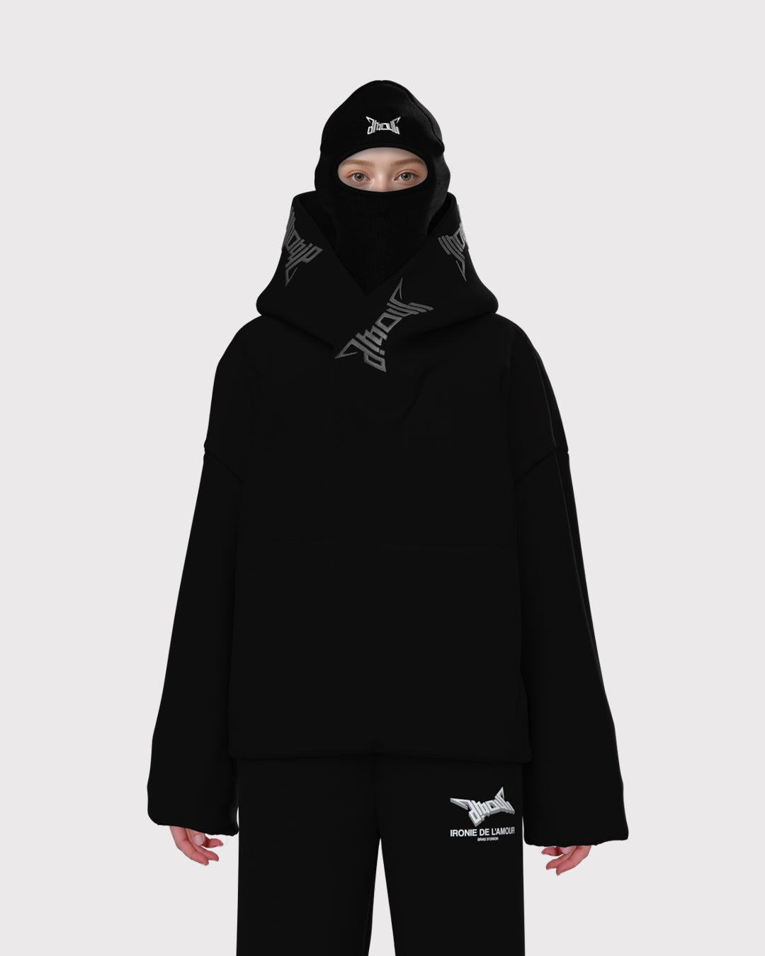 UTILITY HOOD - OBSIDIAN